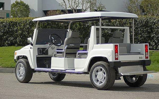 6 Passenger White Hummer Limo Golf Cart affordable golf cart rental, golf cart rental san antonio, san antonio golf cart rental golf cart rental