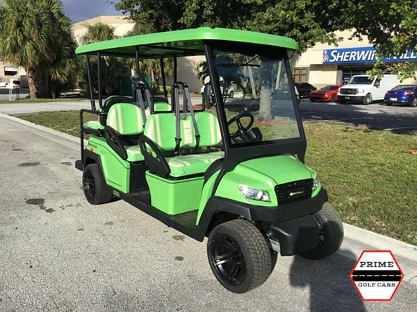 Lime Bintelli Beyond 6 Passenger Golf Cart affordable golf cart rental, golf cart rental san antonio, san antonio golf cart rental golf cart rental