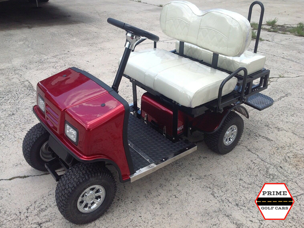 Maroon Cricket SX3 Mini Mobility Golf Cart affordable golf cart rental, golf cart rental san antonio, san antonio golf cart rental golf cart rental