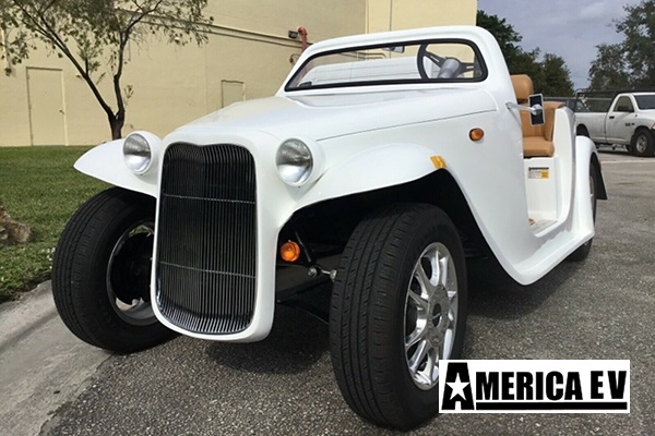 White America EV California Roadster 4 Passenger Golf Cart affordable golf cart rental, golf cart rental san antonio, san antonio golf cart rental golf cart rental